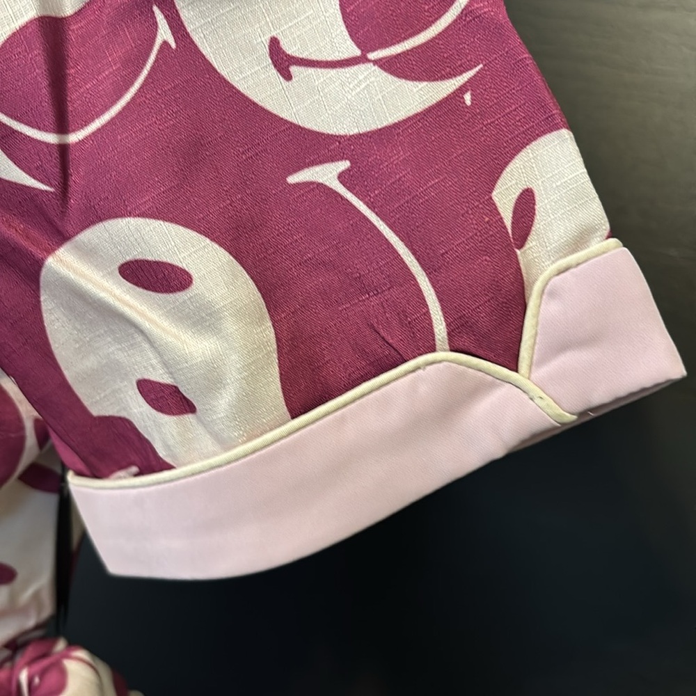 Unique Vintage Purple Yin Yang Wrap Crop Top - Picture 8 of 15